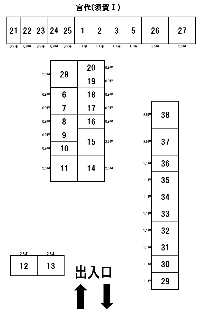 配置図_B-17_宮代(須賀Ⅰ)
